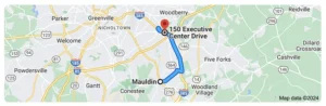 Driving directions from Mauldin South Carolina to Arizona College of Nursing