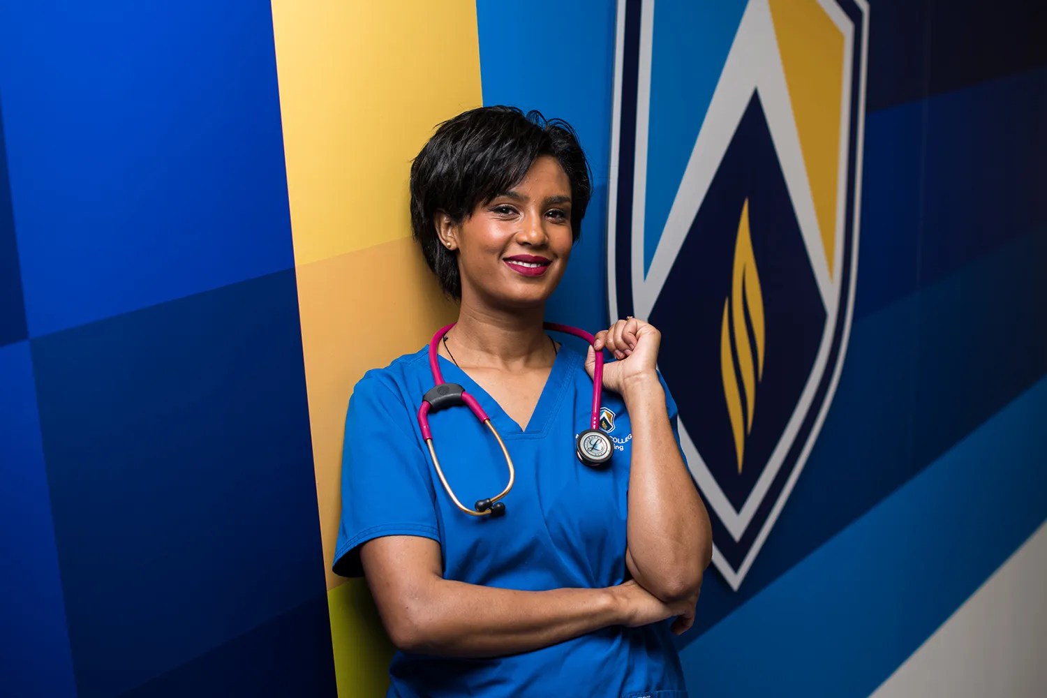 BSN Nursing student getting a nursing degree at AZCN