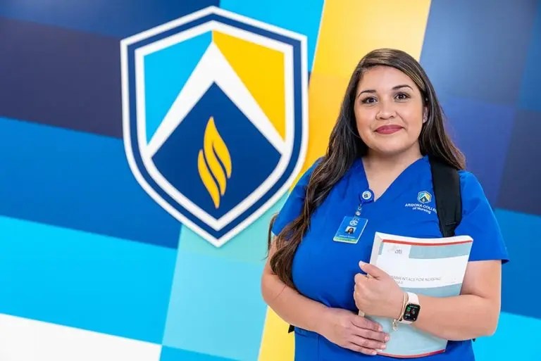 Texas BSN Nursing Degree Program Female Student