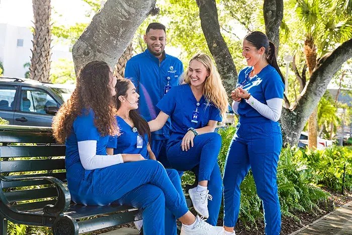 BSN Nursing students getting a nursing degree