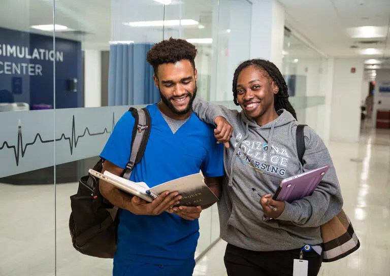 BSN Degree Students in a Nursing School Near Me