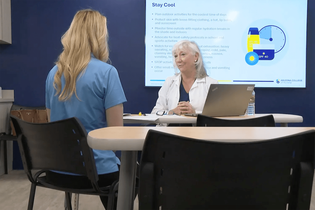 Nursing School Phoenix Heat Interview