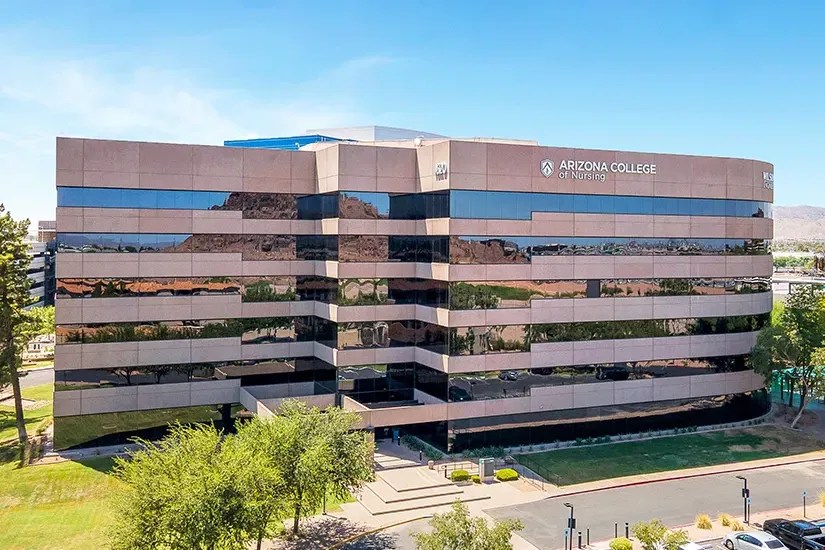 AZCN Arizona nursing school campus building in Tempe