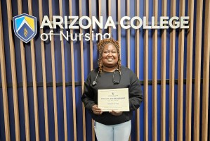 Nursing Program Scholarship Recipient Brandi Victor