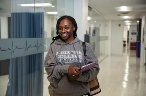 Student Passing Nursing School Requirements