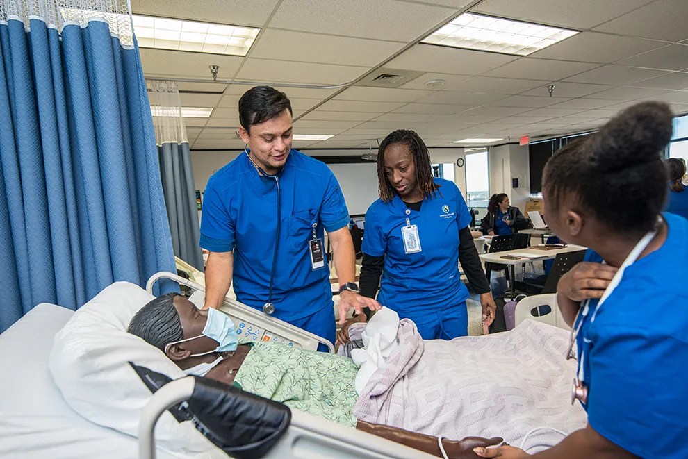BSN Program Students in Simulation Lab