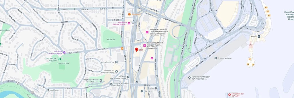 Map of Arizona College of Nursing - Arlington