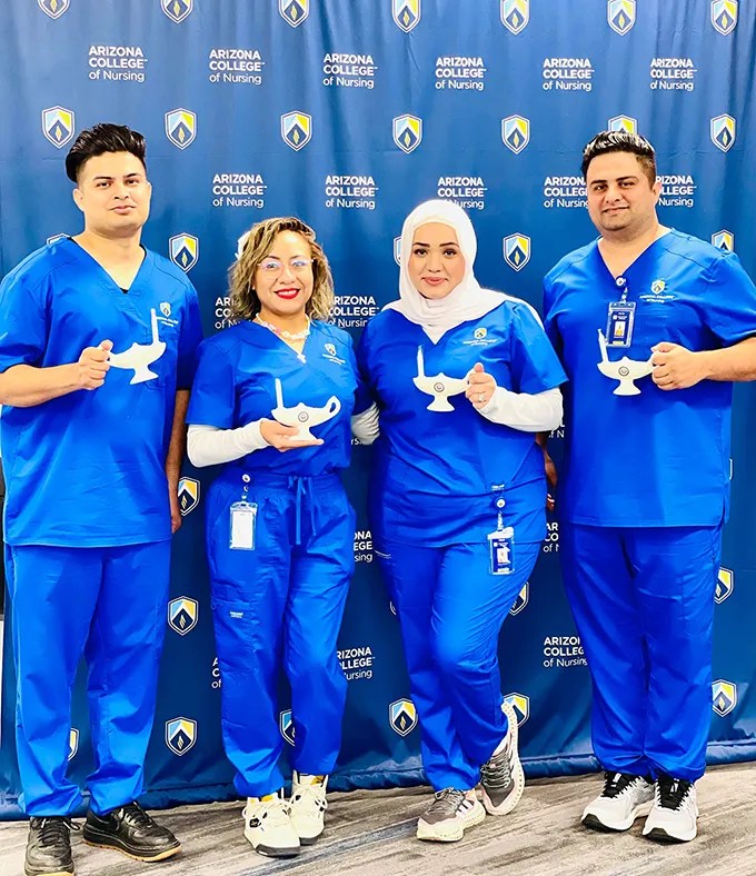 Nursing School Students at AZCN Falls Church