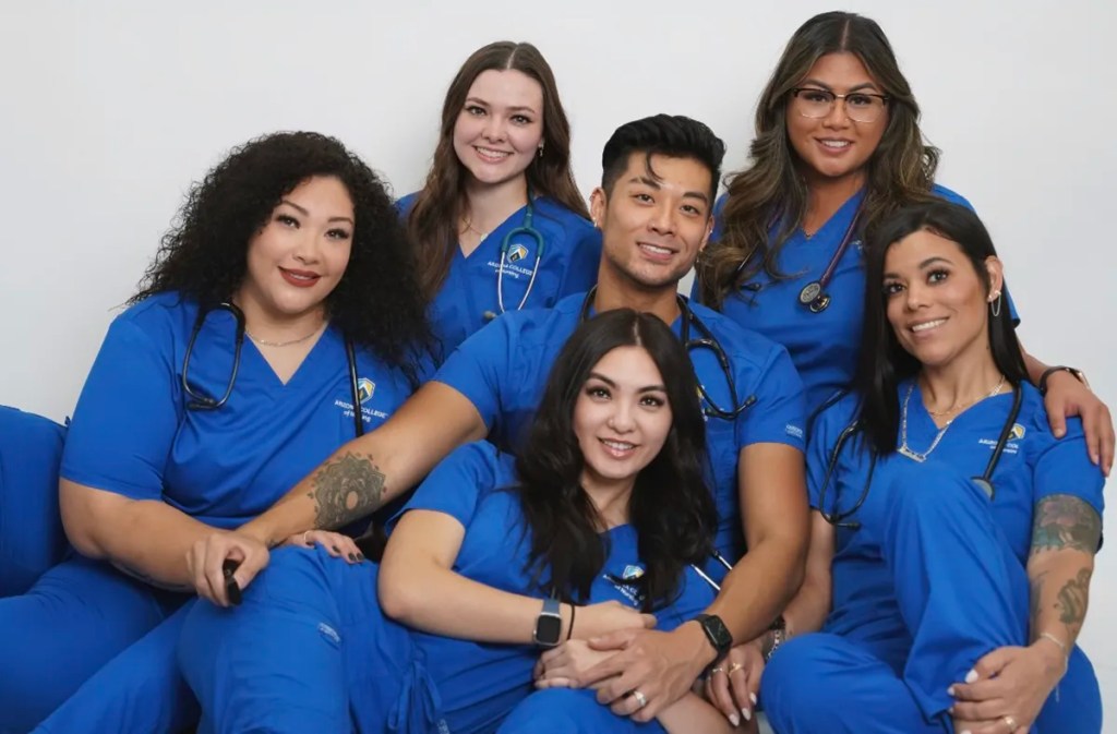 Nursing Program Students in a Group Photo